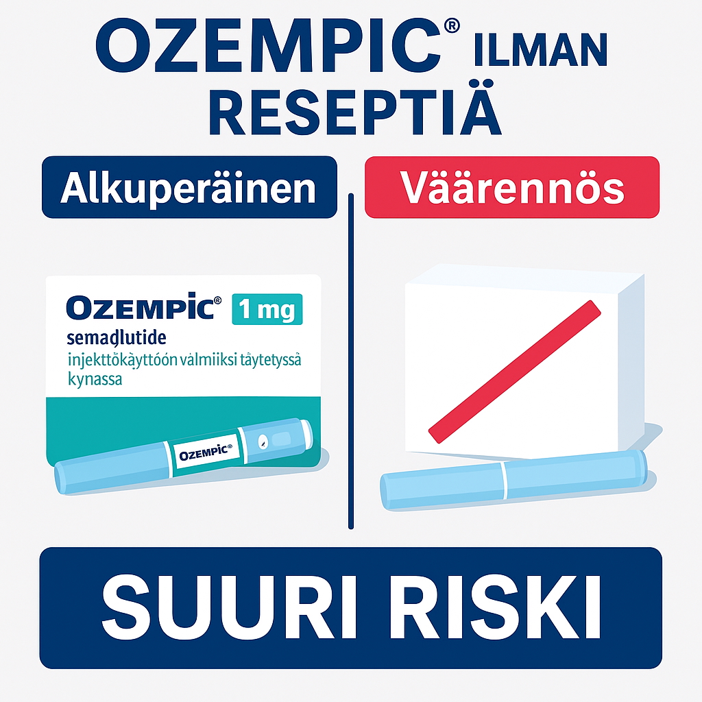 Ozempic ilman reseptiä?