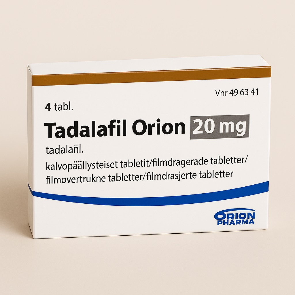 Tadalafil Orion 20 mg